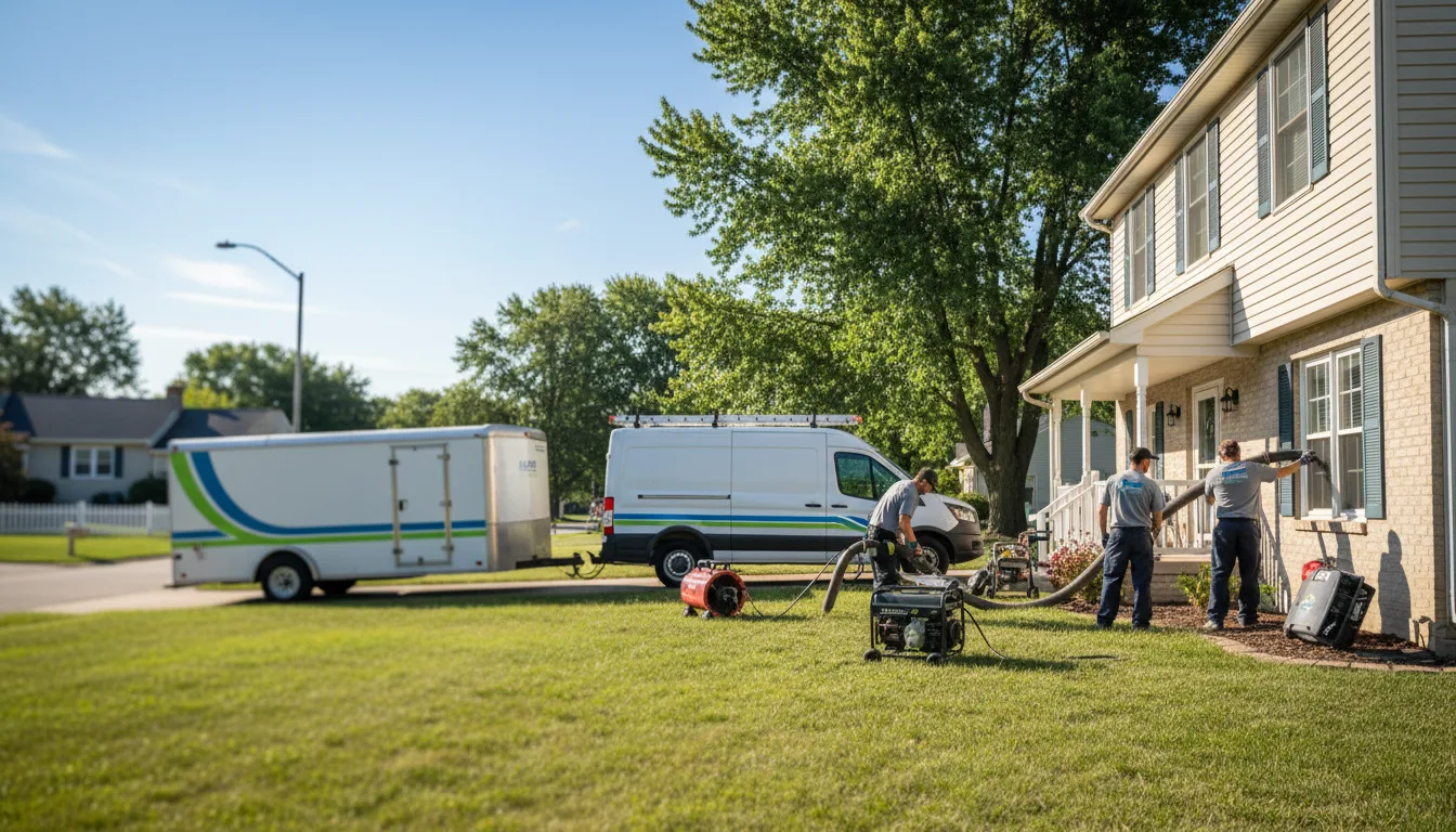 Flooded Basement Restoration And Cleanup With Repair in Glen Ullin, ND near me
